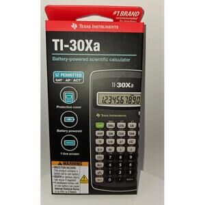 Texas Instruments TI-30Xa Scientific Calculator:Approved for SAT & AP EXAMS-BNIB